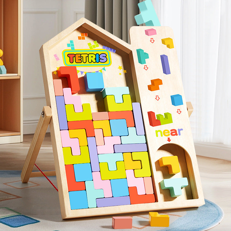 3D Wooden Puzzle Toy