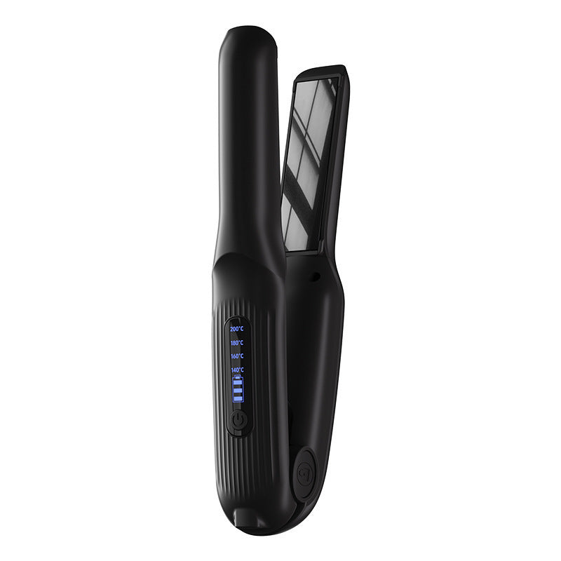 Mini Wireless Hair Straightener Curler