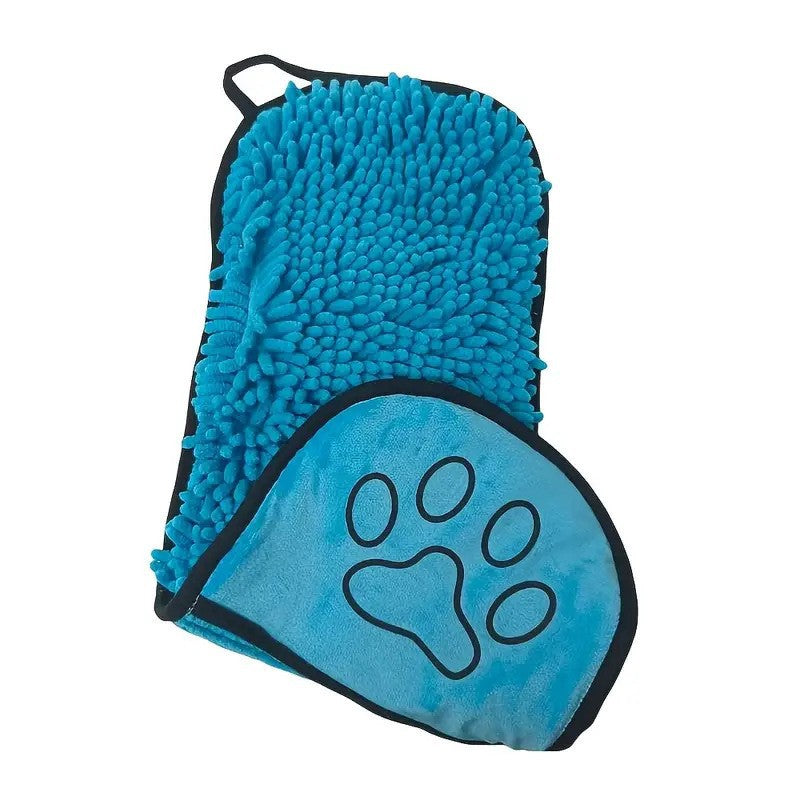 Chenille Pet Bath Towel