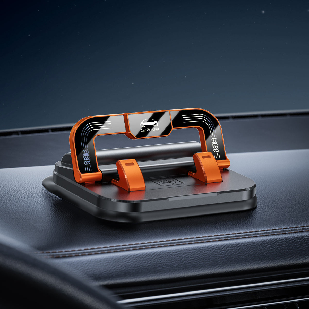 Universal Car Mobile Phone Holder with 360� Rotation