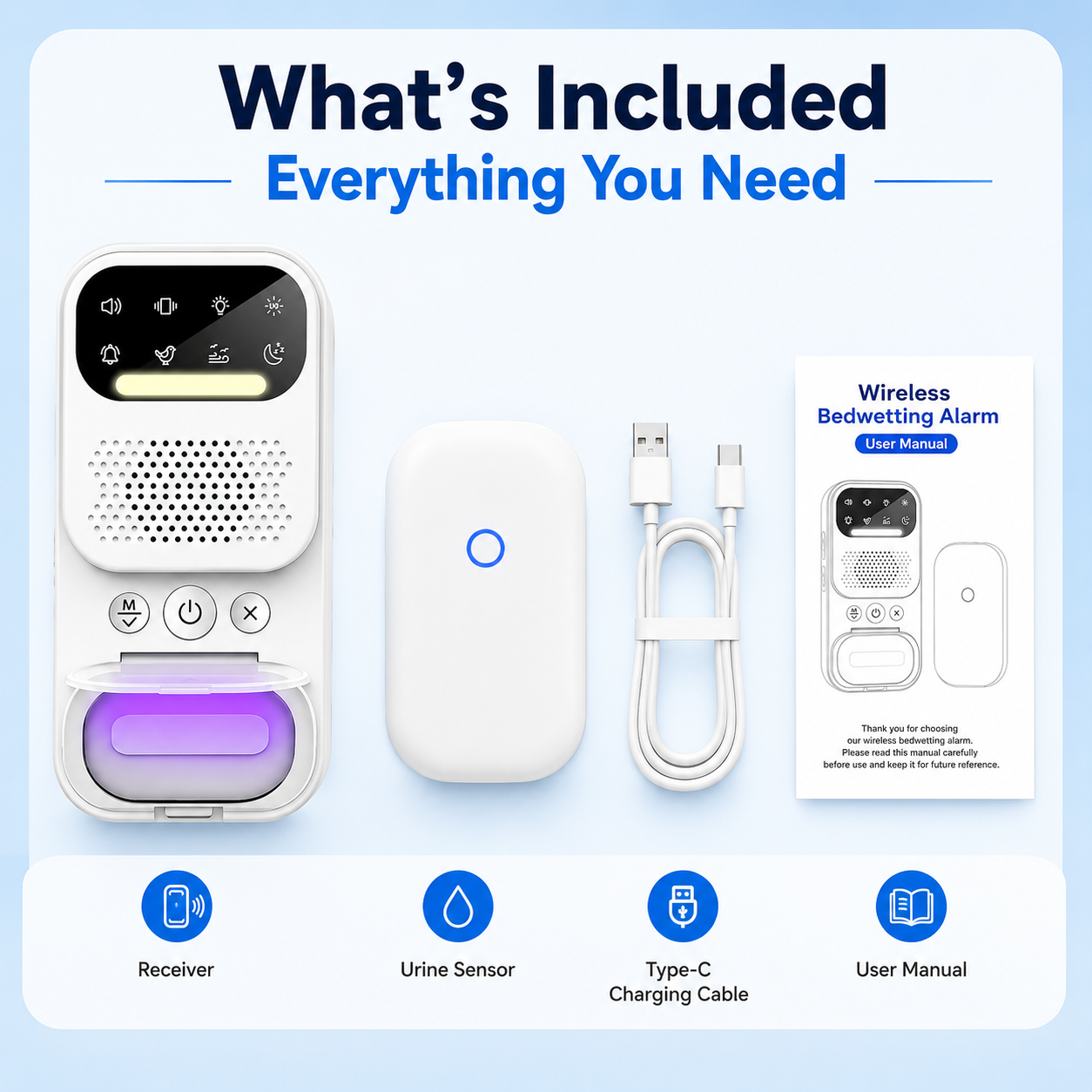 Wireless Bedwetting Alarm