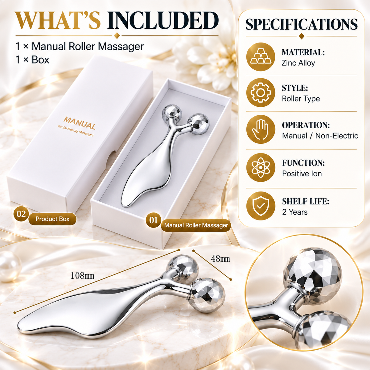 2-in-1 Face Massager