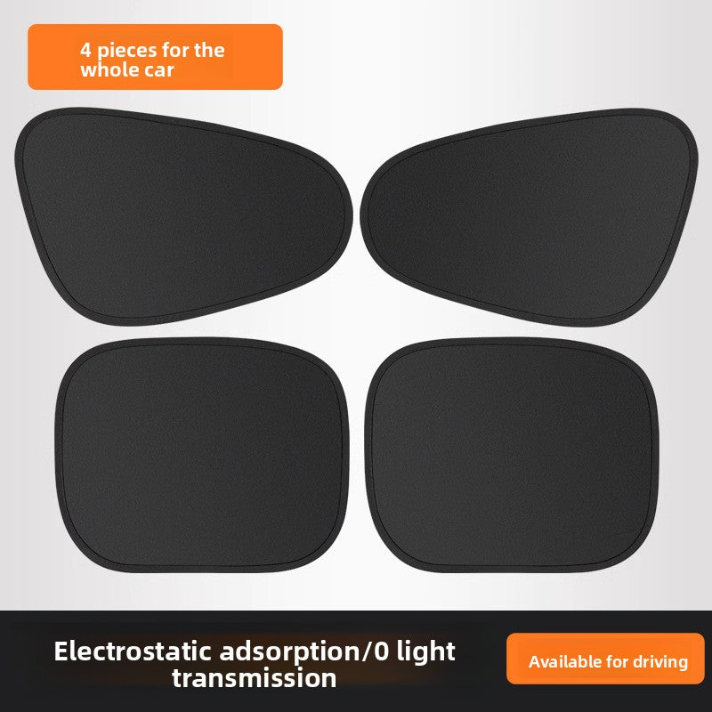 Static Cling Car Sunshade