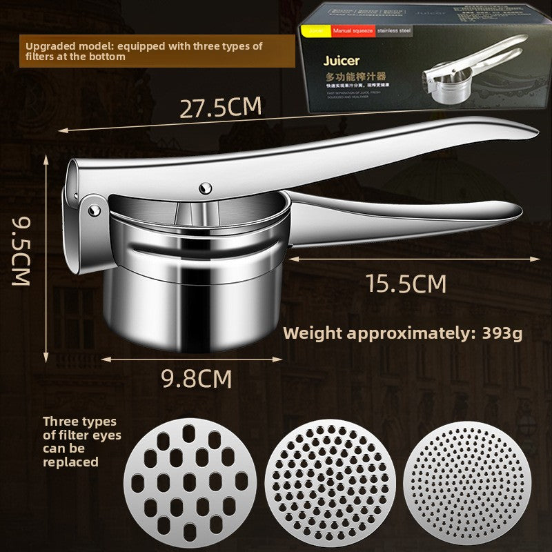 Stainless Steel Manual Juicer