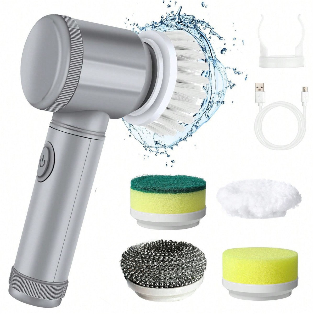 Electric Kitchen Cleaning Brush