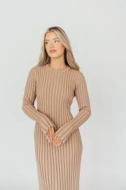 Ribbed Knit Dress
