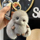 Cute Plush Bunny Keychain