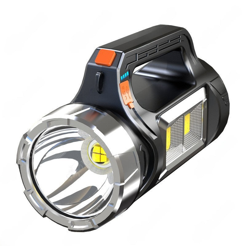 Solar Rechargeable LED Flashlight