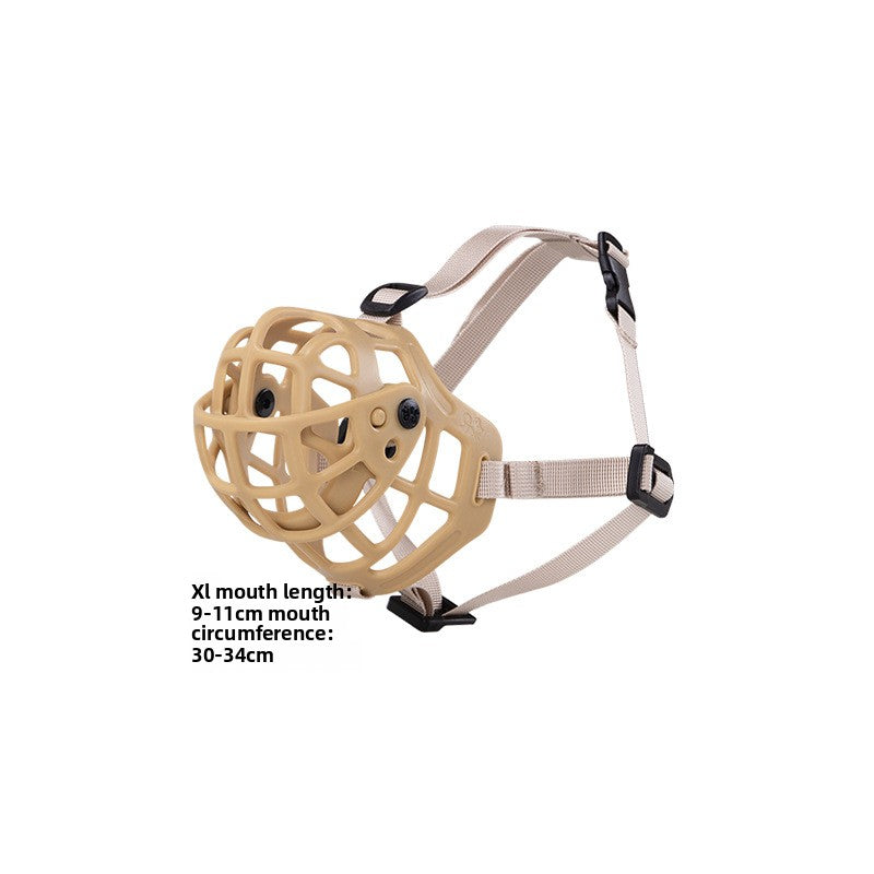 Adjustable Silicone Dog Muzzle
