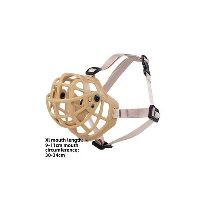 Adjustable Silicone Dog Muzzle