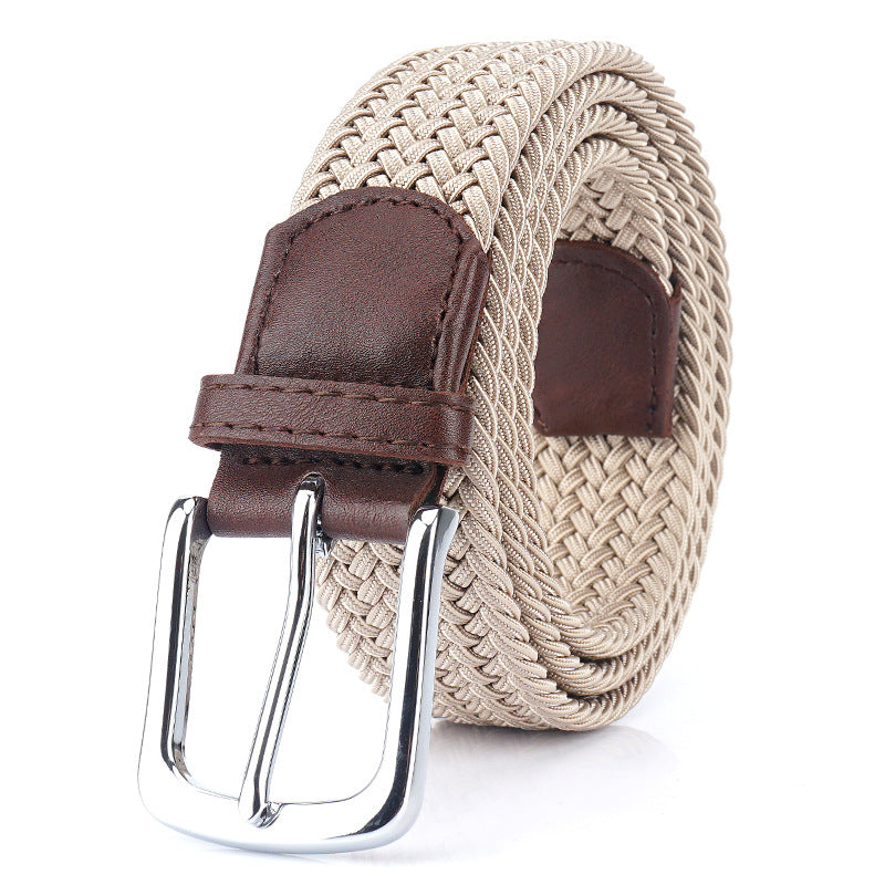 Elastic Woven Canvas Belt