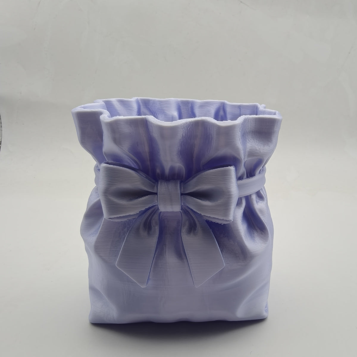 Satin Bow Storage Organizer