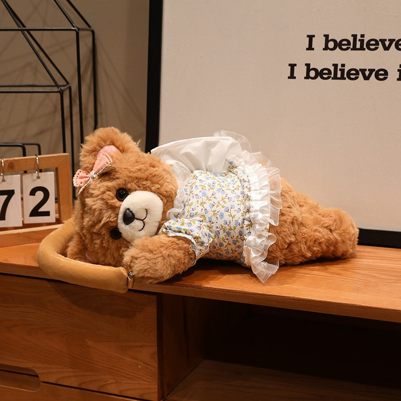 Bear Tissue Box Cover