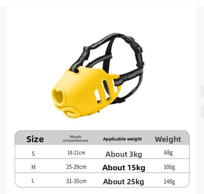 Adjustable Reflective Dog Muzzle
