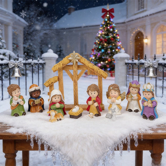 Christmas Nativity Scene Set