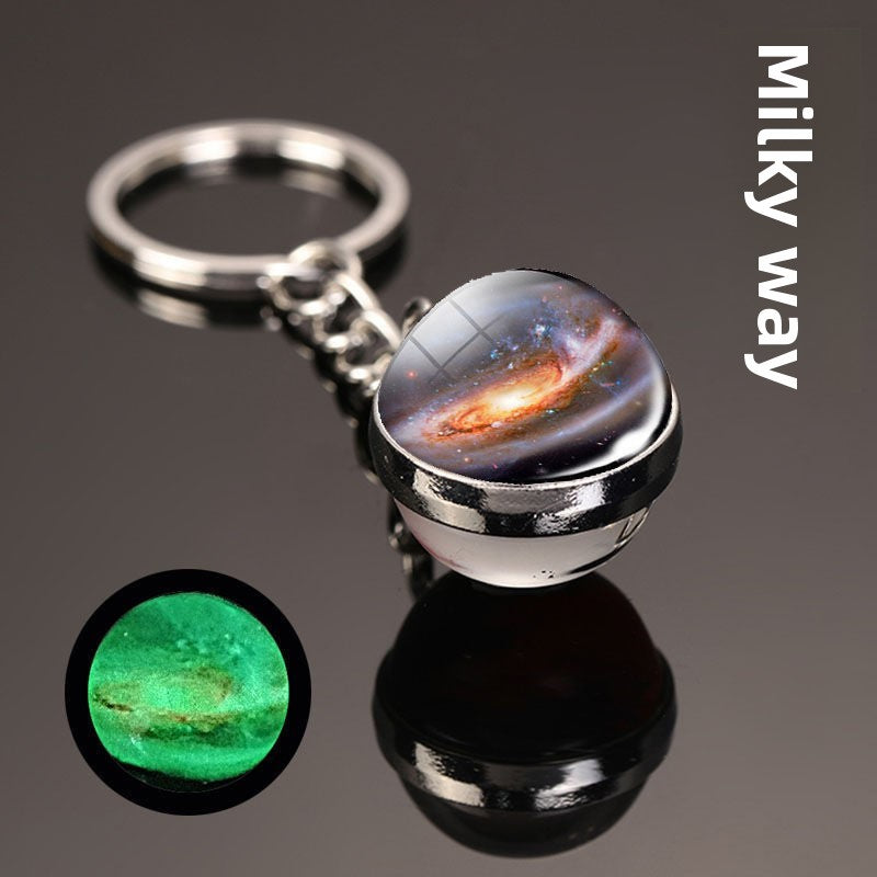 Luminous Celestial Keychain Pendant