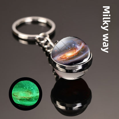 Luminous Celestial Keychain Pendant