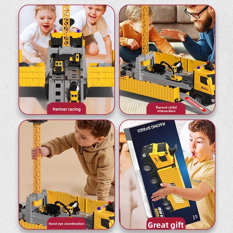 Construction Vehicle Toy Set