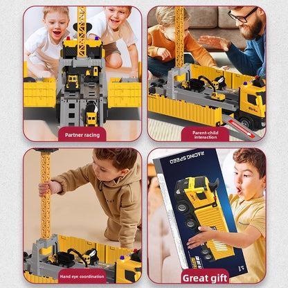 Construction Vehicle Toy Set