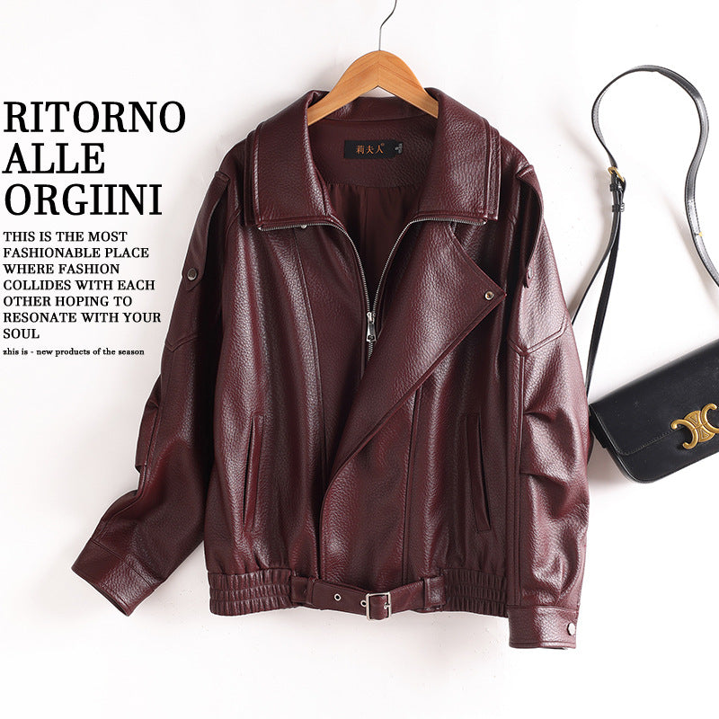 Women Leather Jacket
