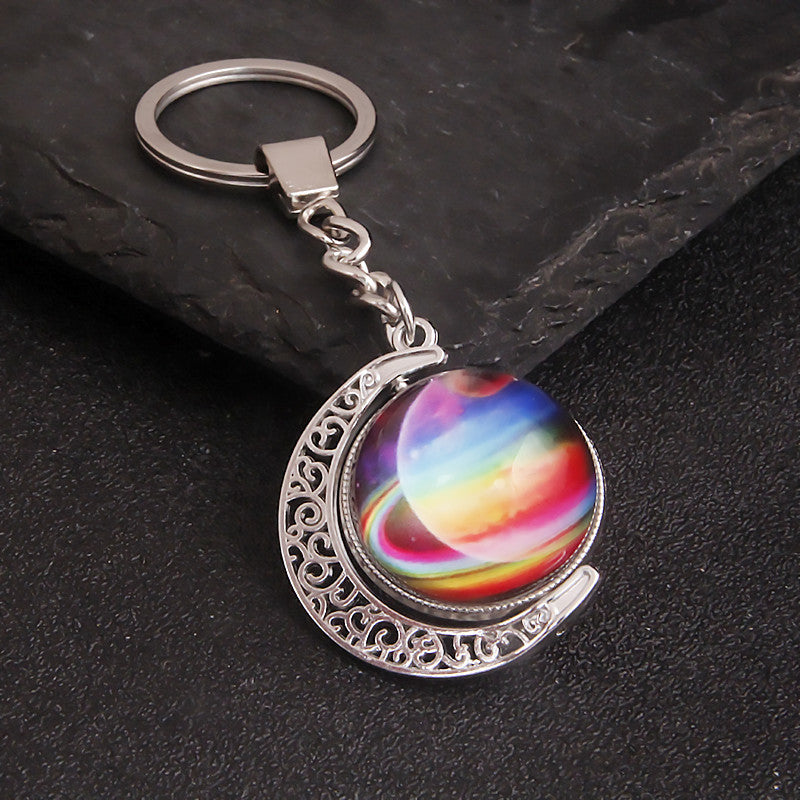 Luminous Celestial Keychain Pendant