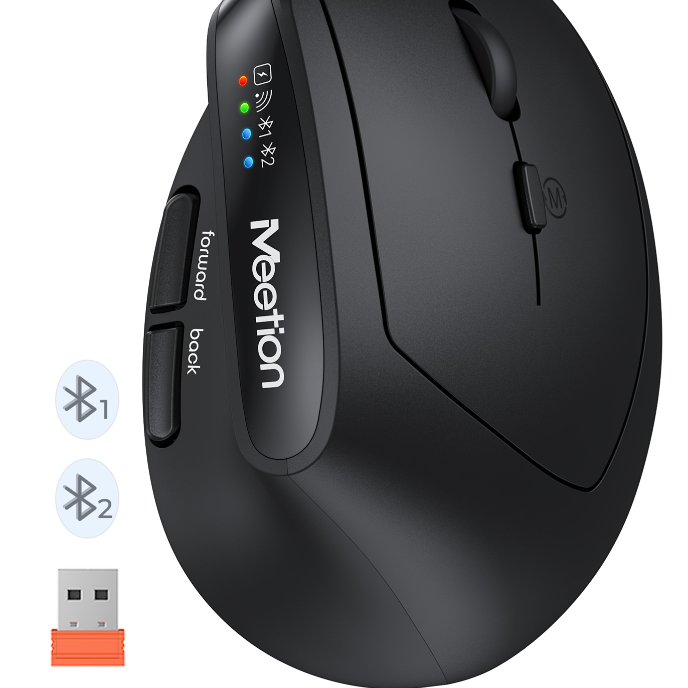 Vertical Wireless Rechargeable Mouse