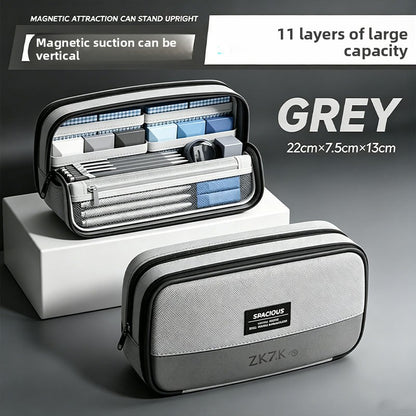 11 Layer Magnetic Pencil Case