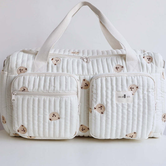 Quilted Travel Duffel Bag