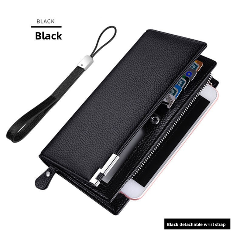 Leather Long Wallet