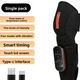 Knee massager for the thighs and calves
