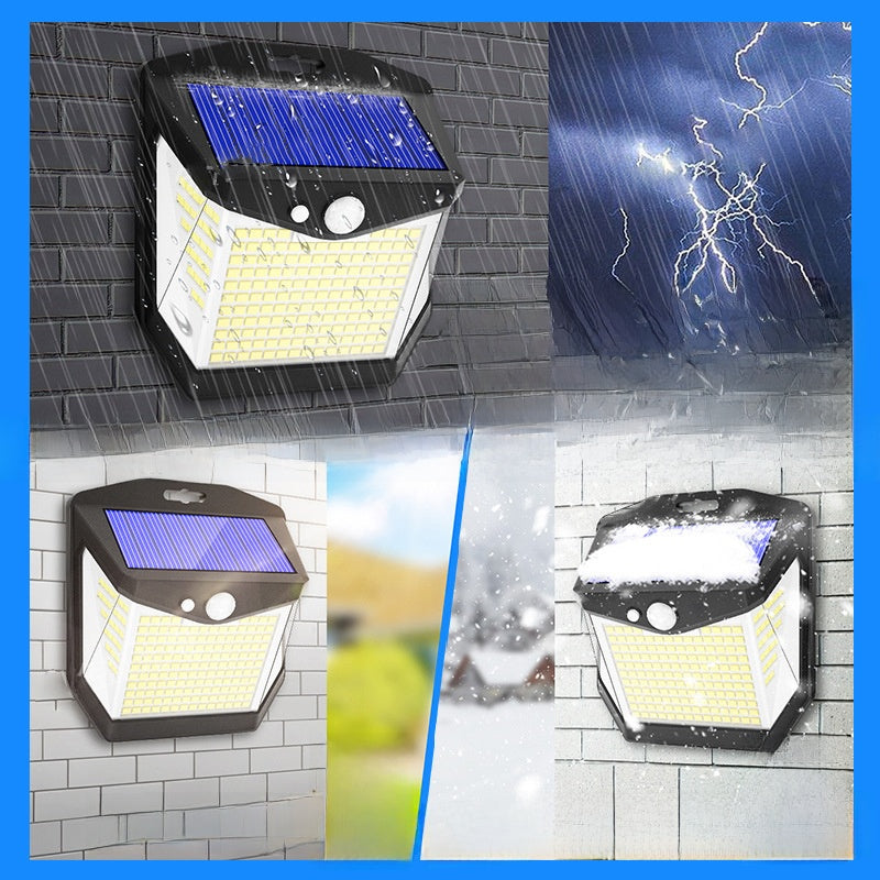 Solar Motion Sensor Wall Light
