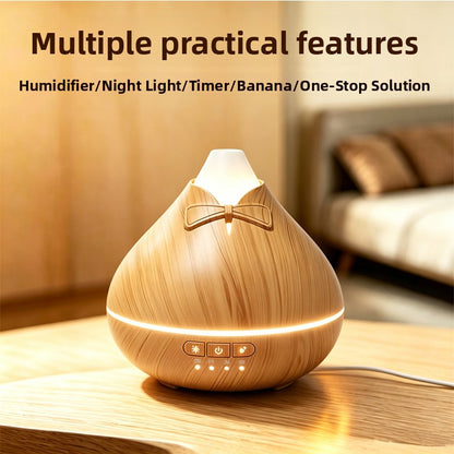 Bow Tie Wood Grain Aroma Diffuser