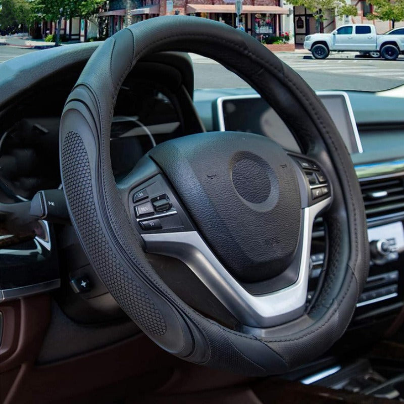 Durable Textured Steering Wheel Cover