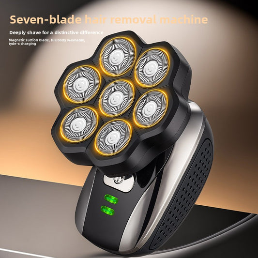 7-Blade Head Shaver