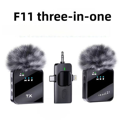 Wireless Square Lavalier Microphone