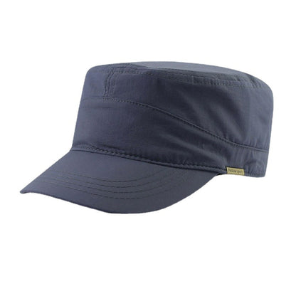 Oversized Flat Crown Cap