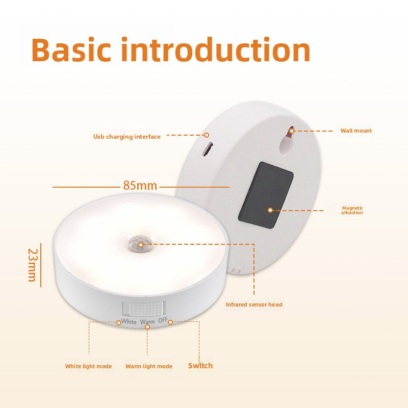 USB Rechargeable LED Night Light