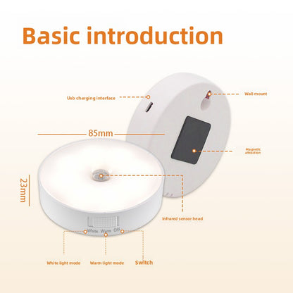 USB Rechargeable LED Night Light