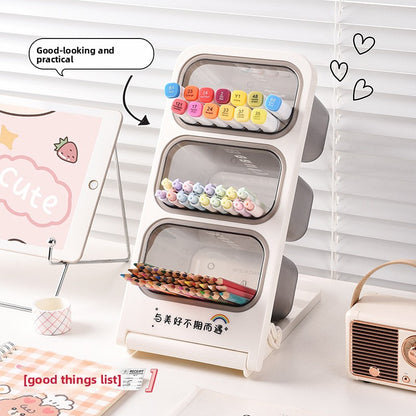 Multilayer Desktop Storage Organizer