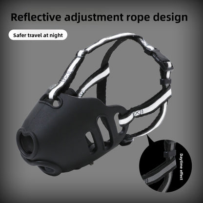 Adjustable Reflective Dog Muzzle