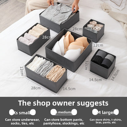 Fabric Drawer Organizer Box