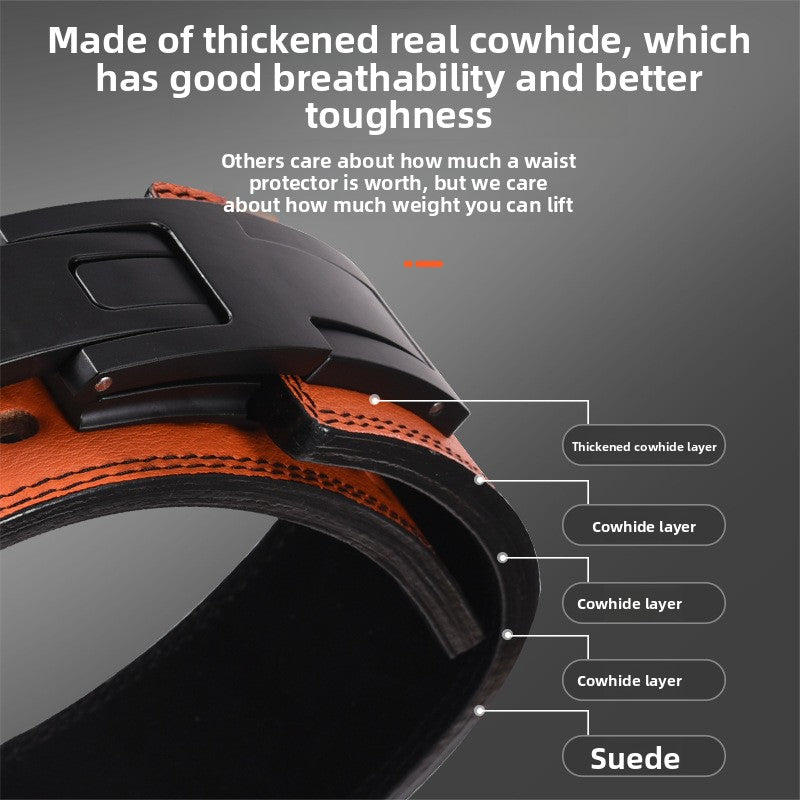 Powerlifting Lever Fitness Belt