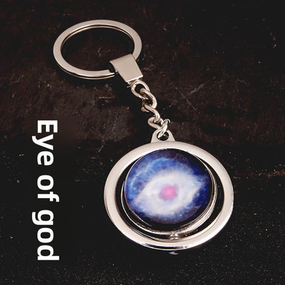 Luminous Celestial Keychain Pendant