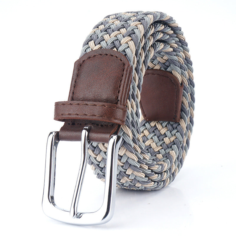 Elastic Woven Canvas Belt