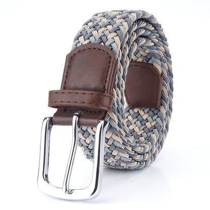 Elastic Woven Canvas Belt