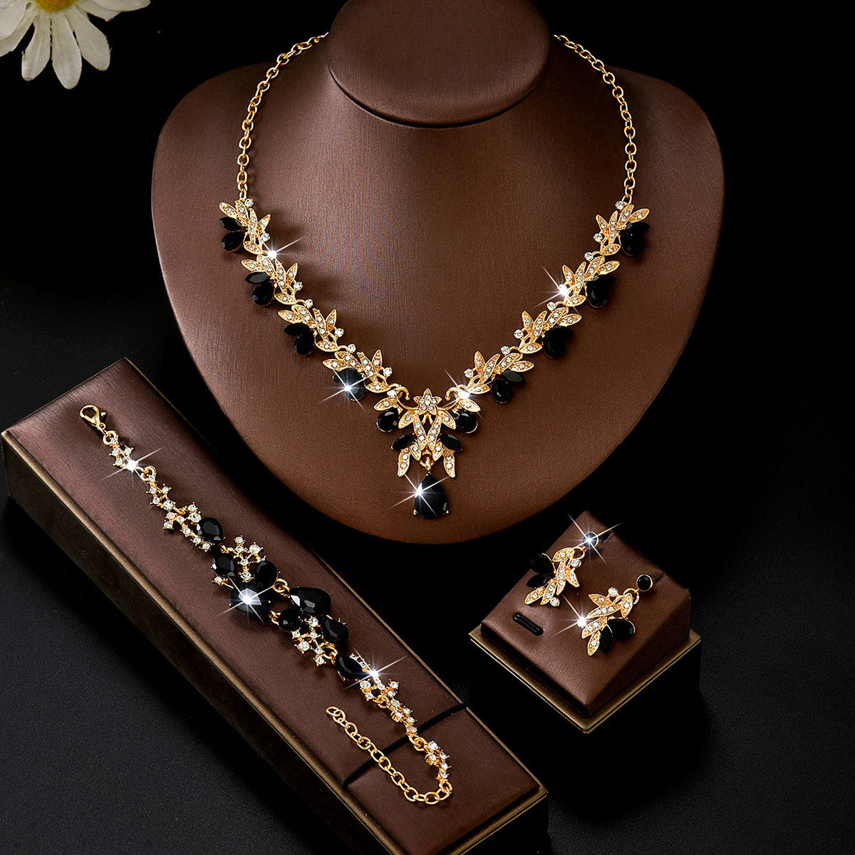 Luxury Blue Jewelry Set