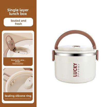 Portable Stainless Steel Lunch Box