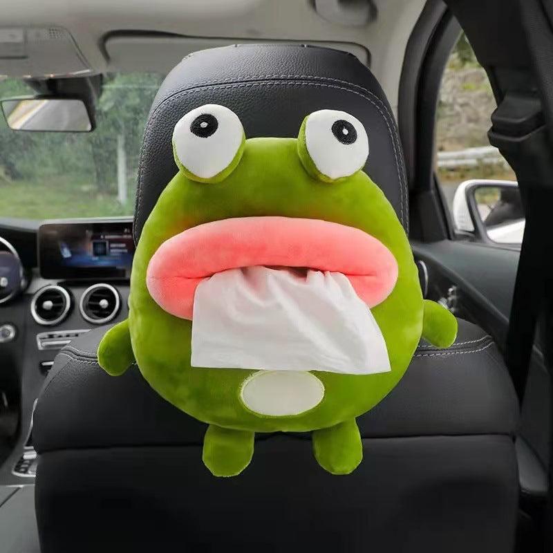 Plush Car Tissue Box