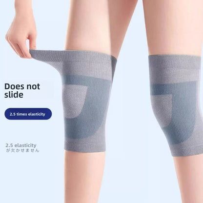 Anti-Slip Silk Knee Warmer Lightweight Knee Support Sleeve