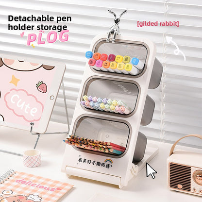 Multilayer Desktop Storage Organizer